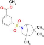 methyl 3-[(1,3,3-trimethyl-6-azabicyclo[3.2.1]oct-6-yl)sulfonyl]benzoate