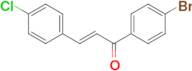 (2E)-1-(4-bromophenyl)-3-(4-chlorophenyl)prop-2-en-1-one