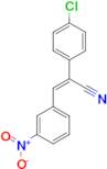 (2Z)-2-(4-chlorophenyl)-3-(3-nitrophenyl)acrylonitrile