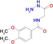 N-(2-hydrazino-2-oxoethyl)-3,4-dimethoxybenzamide