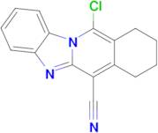 11-chloro-7,8,9,10-tetrahydrobenzimidazo[1,2-b]isoquinoline-6-carbonitrile