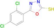 5-(2,4-dichlorophenyl)-1,3,4-oxadiazole-2-thiol