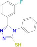 5-(3-fluorophenyl)-4-phenyl-4H-1,2,4-triazole-3-thiol