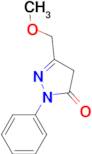 5-(methoxymethyl)-2-phenyl-2,4-dihydro-3H-pyrazol-3-one