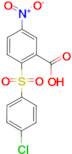 2-[(4-chlorophenyl)sulfonyl]-5-nitrobenzoic acid