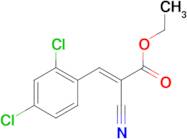 ethyl (2E)-2-cyano-3-(2,4-dichlorophenyl)acrylate