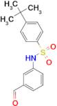 4-tert-butyl-N-(3-formylphenyl)benzenesulfonamide