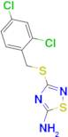 3-[(2,4-dichlorobenzyl)thio]-1,2,4-thiadiazol-5-amine