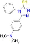 5-[4-(dimethylamino)phenyl]-4-phenyl-4H-1,2,4-triazole-3-thiol