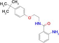 2-amino-N-[2-(4-tert-butylphenoxy)ethyl]benzamide