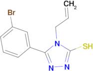 4-allyl-5-(3-bromophenyl)-4H-1,2,4-triazole-3-thiol