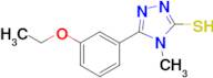 5-(3-ethoxyphenyl)-4-methyl-4H-1,2,4-triazole-3-thiol