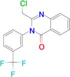 2-(chloromethyl)-3-[3-(trifluoromethyl)phenyl]quinazolin-4(3H)-one