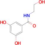 3,5-dihydroxy-N-(2-hydroxyethyl)benzamide