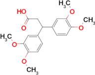 3,3-bis(3,4-dimethoxyphenyl)propanoic acid