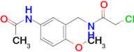 N-[5-(acetylamino)-2-methoxybenzyl]-2-chloroacetamide