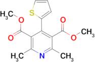 dimethyl 2,6-dimethyl-4-(2-thienyl)pyridine-3,5-dicarboxylate