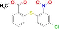 methyl 2-[(4-chloro-2-nitrophenyl)thio]benzoate