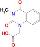 (3-methyl-2,4-dioxo-3,4-dihydroquinazolin-1(2H)-yl)acetic acid