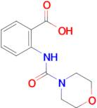 2-[(morpholin-4-ylcarbonyl)amino]benzoic acid