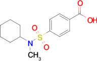 4-{[cyclohexyl(methyl)amino]sulfonyl}benzoic acid