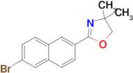 2-(6-bromo-2-naphthyl)-4,4-dimethyl-4,5-dihydro-1,3-oxazole