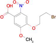 4-(3-bromopropoxy)-5-methoxy-2-nitrobenzoic acid