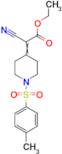 ethyl cyano{1-[(4-methylphenyl)sulfonyl]piperidin-4-ylidene}acetate