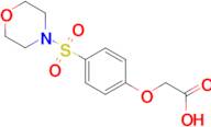 [4-(morpholin-4-ylsulfonyl)phenoxy]acetic acid