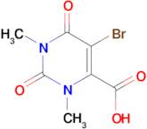 5-bromo-1,3-dimethyl-2,6-dioxo-1,2,3,6-tetrahydropyrimidine-4-carboxylic acid