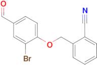 2-[(2-bromo-4-formylphenoxy)methyl]benzonitrile