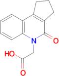 (4-oxo-1,2,3,4-tetrahydro-5H-cyclopenta[c]quinolin-5-yl)acetic acid