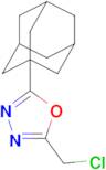 2-(1-adamantyl)-5-(chloromethyl)-1,3,4-oxadiazole