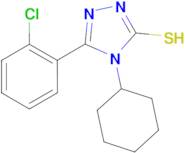 5-(2-chlorophenyl)-4-cyclohexyl-4H-1,2,4-triazole-3-thiol