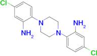 {2-[4-(2-amino-4-chlorophenyl)piperazin-1-yl]-5-chlorophenyl}amine