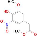 methyl (4-hydroxy-3-methoxy-5-nitrophenyl)acetate