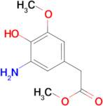 methyl (3-amino-4-hydroxy-5-methoxyphenyl)acetate