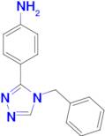 [4-(4-benzyl-4H-1,2,4-triazol-3-yl)phenyl]amine