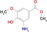 methyl 3-amino-4-hydroxy-5-methoxybenzoate