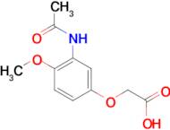 [3-(acetylamino)-4-methoxyphenoxy]acetic acid