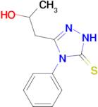 1-(5-mercapto-4-phenyl-4H-1,2,4-triazol-3-yl)propan-2-ol