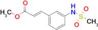 methyl (2E)-3-{3-[(methylsulfonyl)amino]phenyl}acrylate