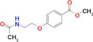 methyl 4-[2-(acetylamino)ethoxy]benzoate