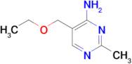 5-(ethoxymethyl)-2-methylpyrimidin-4-amine