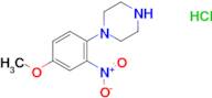 1-(4-methoxy-2-nitrophenyl)piperazine hydrochloride