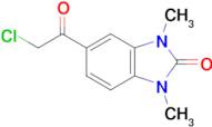 5-(chloroacetyl)-1,3-dimethyl-1,3-dihydro-2H-benzimidazol-2-one
