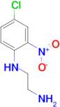 N-(4-chloro-2-nitrophenyl)ethane-1,2-diamine