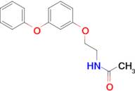 N-[2-(3-phenoxyphenoxy)ethyl]acetamide