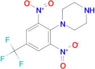 1-[2,6-dinitro-4-(trifluoromethyl)phenyl]piperazine