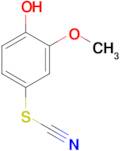4-hydroxy-3-methoxyphenyl thiocyanate